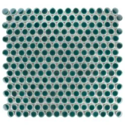 Merola Tile Hudson Penny Round Marine 12 In. X 12-5/8 In. X 5 Mm Porcelain Mosaic Tile (10.74 Sq. Ft. / Case) 36 Merola Tile Hudson Penny Round Marine 12 In. X 12-5/8 In. X 5 Mm Porcelain Mosaic Tile (10.74 Sq. Ft. / Case) -Allied Brass Shop 009240756d45ff9471adbcb222448407 3515f0fd 4a10 4c62 80b3 4d7f08d9a9d0 1800x1800