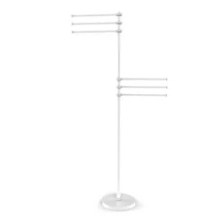 Allied Brass Satin Nickel Freestanding Towel Rack 7 Allied Brass Satin Nickel Freestanding Towel Rack -Allied Brass Shop 013895316897xl 1800x1800