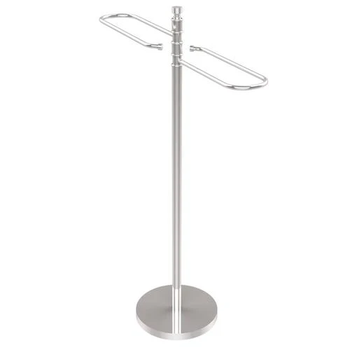Allied Brass Polished Chrome Freestanding Towel Rack 1 Allied Brass Polished Chrome Freestanding Towel Rack