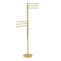 Allied Brass Satin Nickel Freestanding Towel Rack 8 Allied Brass Satin Nickel Freestanding Towel Rack -Allied Brass Shop 013895571319xl 1800x1800