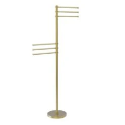 Allied Brass Satin Nickel Freestanding Towel Rack 9 Allied Brass Satin Nickel Freestanding Towel Rack -Allied Brass Shop 013895573863xl 1800x1800