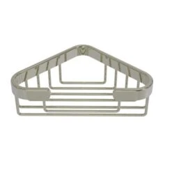 Allied Brass Corner Soap Basket In Polished Nickel