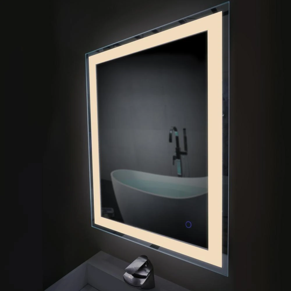 Edison Tri-Color 30 In. X 36 In. Single LED Wall Mounted Backlit LED Bathroom Mirror 6 Edison Tri-Color 30 In. X 36 In. Single LED Wall Mounted Backlit LED Bathroom Mirror - Image 6