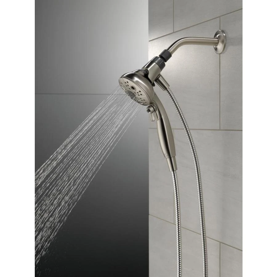 Delta Universal Showering Components Brushed Nickel 6-Spray Handheld Shower 1.75-GPM (6.6-LPM) 19 Delta Universal Showering Components Brushed Nickel 6-Spray Handheld Shower 1.75-GPM (6.6-LPM) - Image 19