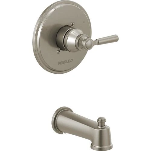 Peerless 0.5-in Brushed Nickel Bathtub/Shower Mixer 1 Peerless 0.5-in Brushed Nickel Bathtub/Shower Mixer