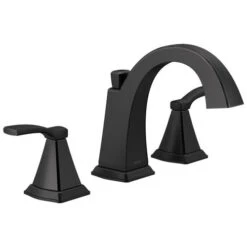 Delta Flynn Matte Black 2-handle Widespread WaterSense Bathroom Sink Faucet With Drain 9 Delta Flynn Matte Black 2-handle Widespread WaterSense Bathroom Sink Faucet With Drain -Allied Brass Shop 034449932264xl 1800x1800
