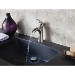 Pfister Jaida Brushed Nickel 1-handle Single Hole/4-in Centerset WaterSense Bathroom Sink Faucet With Drain -Allied Brass Shop 038877604090 07800023 1800x1800