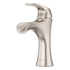 Pfister Jaida Brushed Nickel 1-handle Single Hole/4-in Centerset WaterSense Bathroom Sink Faucet With Drain -Allied Brass Shop 038877604090 16801819 1800x1800