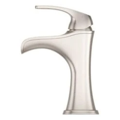 Pfister Jaida Brushed Nickel 1-handle Single Hole/4-in Centerset WaterSense Bathroom Sink Faucet With Drain -Allied Brass Shop 038877604090 16801832 1800x1800