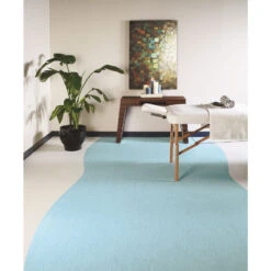 Armstrong Flooring Feature Strip 24-Piece Chalk Commercial VCT Tile