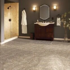 Armstrong Flooring 45-piece 12-in X 12-in Fawn Peel And Stick Vinyl Tile