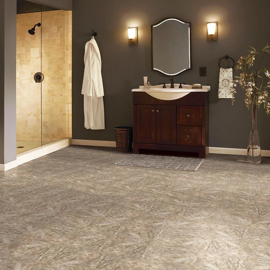 Armstrong Flooring 45-piece 12-in X 12-in Fawn Peel And Stick Vinyl Tile 1 Armstrong Flooring 45-piece 12-in X 12-in Fawn Peel And Stick Vinyl Tile