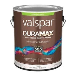 Valspar Duramax Base 1 Satin Exterior Tintable Paint (Actual Net Contents: 126-fl Oz)