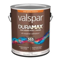 Valspar Duramax Base 1 Semi-Gloss Exterior Tintable Paint (Actual Net Contents: 126-fl Oz)