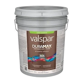 Valspar Duramax Base 1 Satin Exterior Paint (Actual Net Contents: 630-fl Oz) 1 Valspar Duramax Base 1 Satin Exterior Paint (Actual Net Contents: 630-fl Oz)
