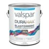 Valspar Duramax Flat Masonry And Stucco Elastomeric Tintable White Exterior Tintable Paint (Actual Net Contents: 126-fl Oz)