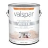 Valspar Semi-Gloss Perfect White Exterior Paint (Actual Net Contents: 128-fl Oz)