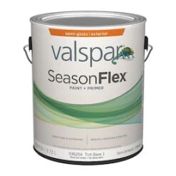Valspar SeasonFlex Base 1 Semi-Gloss Exterior Tintable Paint (Actual Net Contents: 126-fl Oz)
