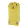 Hubbell 15-Amp-Volt Hi-visibility Yellow 3-Wire Grounding Connector