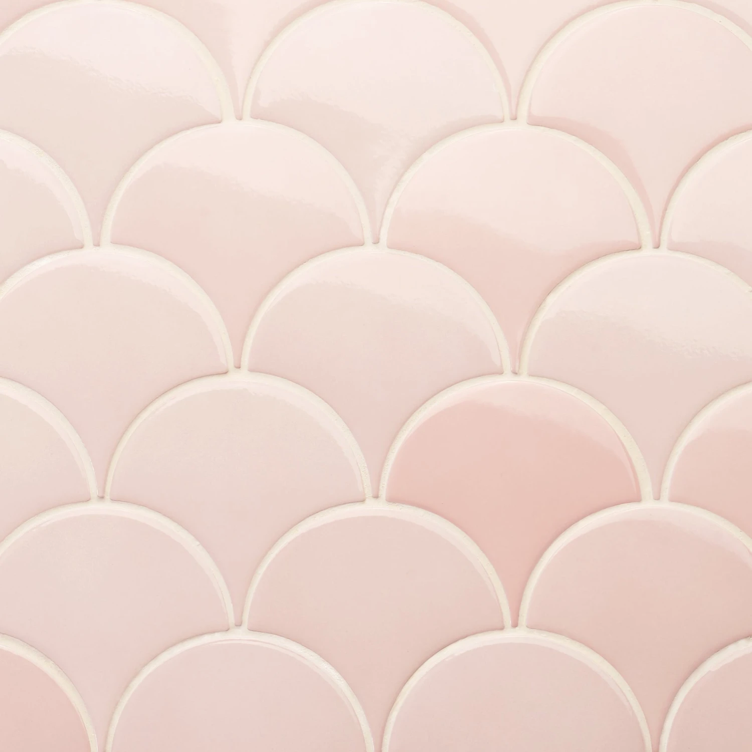 Bond Tile Riptide Rose 2.44 In. X 5 In. Fish Scale Polished Ceramic Wall Tile (48 Pieces 4.06 Sq. Ft. / Case) 4 Bond Tile Riptide Rose 2.44 In. X 5 In. Fish Scale Polished Ceramic Wall Tile (48 Pieces 4.06 Sq. Ft. / Case) - Image 4
