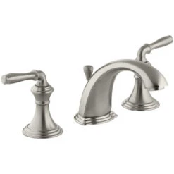 KOHLER Devonshire Vibrant Brushed Nickel 2-handle Widespread WaterSense Bathroom Sink Faucet With Drain -Allied Brass Shop 087206793141xl 1800x1800