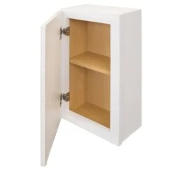 Style Selections Acadia 12-in W X 20-in H X 6.93-in D White Bathroom Wall Cabinet -Allied Brass Shop 094803145112 08862635 1800x1800