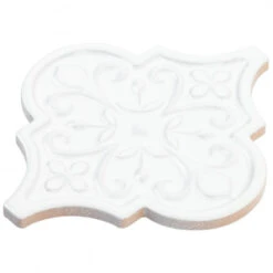Bond Tile Roma Florid White 6.25 In. X 7.25 In. Ceramic Arabesque Wall Tile (30 Pieces 4.84 Sq. Ft. / Box) -Allied Brass Shop 0aa611d7 e1ce 48ec 9a16 8c1083767483.9ceb4e789e0c4c66f551d008fb1171ec 1800x1800