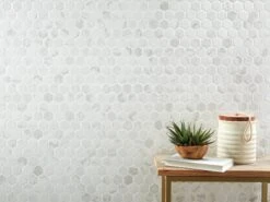 Marble Art 1.5 In. Hexagon Ceramic Mosaic 7 Marble Art 1.5 In. Hexagon Ceramic Mosaic -Allied Brass Shop 100609205 context 1800x1800