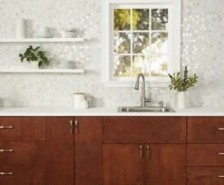 Marble Art 1.5 In. Hexagon Ceramic Mosaic 8 Marble Art 1.5 In. Hexagon Ceramic Mosaic -Allied Brass Shop 100609205 vendor0719 kitchen room 1800x1800