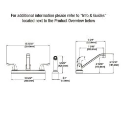 Constructor 2-Handle Standard Kitchen Faucet With Side Sprayer In Chrome 14 Constructor 2-Handle Standard Kitchen Faucet With Side Sprayer In Chrome -Allied Brass Shop 1106bdb6b52d3f75623728e1b14f77bc 1800x1800