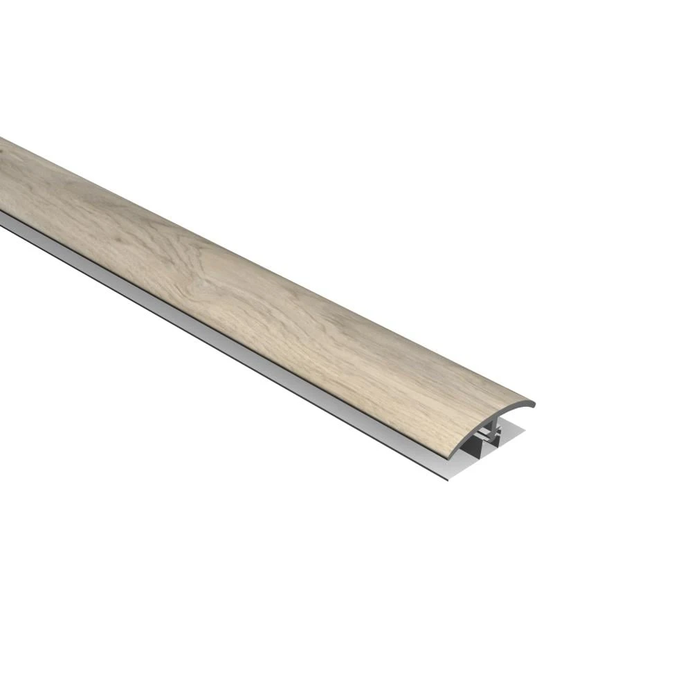 CALI Pro With Mute Step Afterglow Oak 1.25-in X 72-in Vinyl Floor T-Moulding 1 CALI Pro With Mute Step Afterglow Oak 1.25-in X 72-in Vinyl Floor T-Moulding