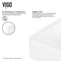 VIGO Petunia Handmade Matte Stone Rectangle Vessel Bathroom Sink In Matte White 15 VIGO Petunia Handmade Matte Stone Rectangle Vessel Bathroom Sink In Matte White -Allied Brass Shop 15cbf8f11f91bf5d9de54800b98a3fce 1800x1800