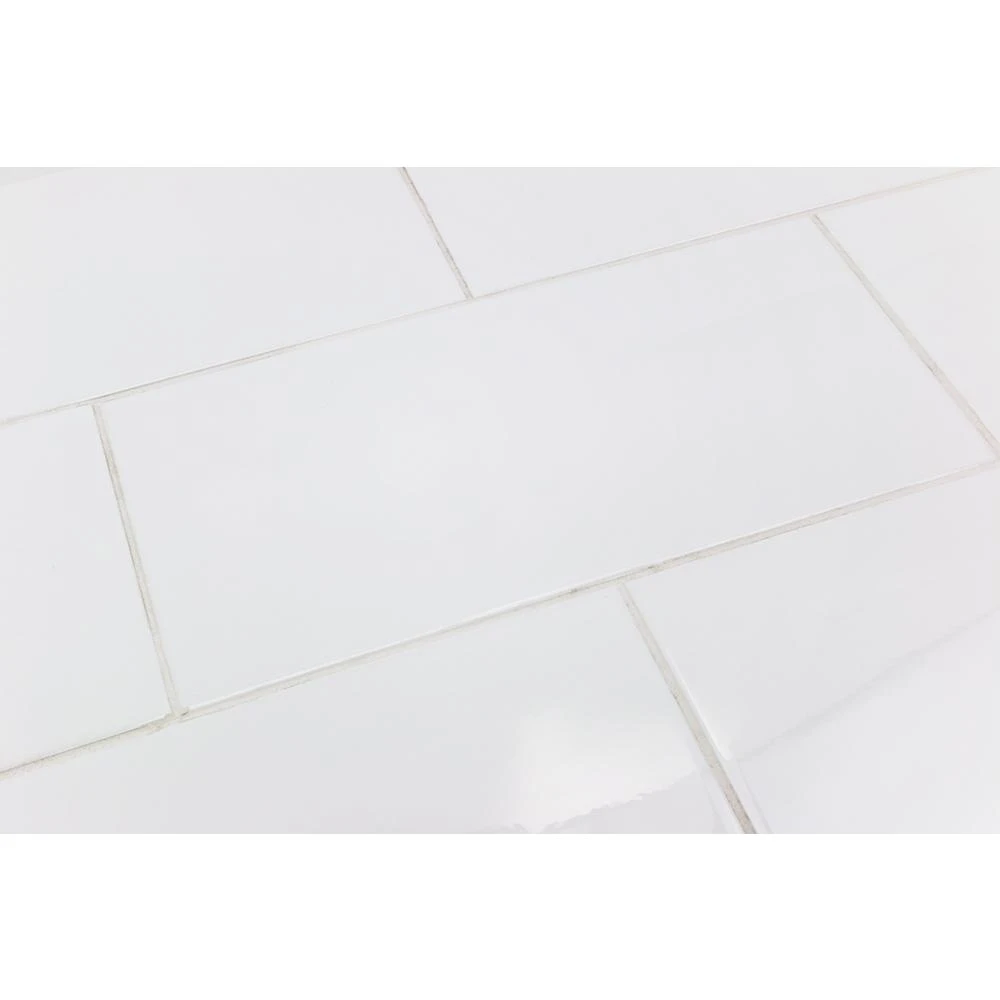 Ivy Hill Tile Essential White 8 In. X 16 In. X 8.5mm Polished Ceramic Wall Tile (25 Pieces / 21.52 Sq. Ft. / Box) 4 Ivy Hill Tile Essential White 8 In. X 16 In. X 8.5mm Polished Ceramic Wall Tile (25 Pieces / 21.52 Sq. Ft. / Box) - Image 4