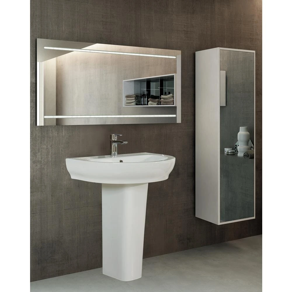 Barclay Products Harmony 800 31-1/2 In. Pedestal Combo In White 3 Barclay Products Harmony 800 31-1/2 In. Pedestal Combo In White - Image 3