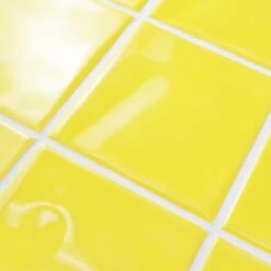 Merola Tile Twist Square Yellow Lemon 11-3/4 In. X 11-3/4 In. Ceramic Mosaic (9.79 Sq. Ft. /Case) -Allied Brass Shop 173c835f58727bf40b594afe417dfe40 1800x1800