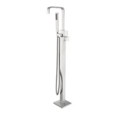 Valspar ANZZI Victoria Series 2-Handle Freestanding Bathtub Faucet With Hand Shower (Valve Included)