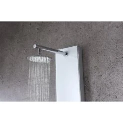 ANZZI Lynn White 3-Spray Shower Panel System (Valve Included) -Allied Brass Shop 191042003507 09063706 1800x1800