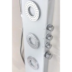 ANZZI Lynn White 3-Spray Shower Panel System (Valve Included)
