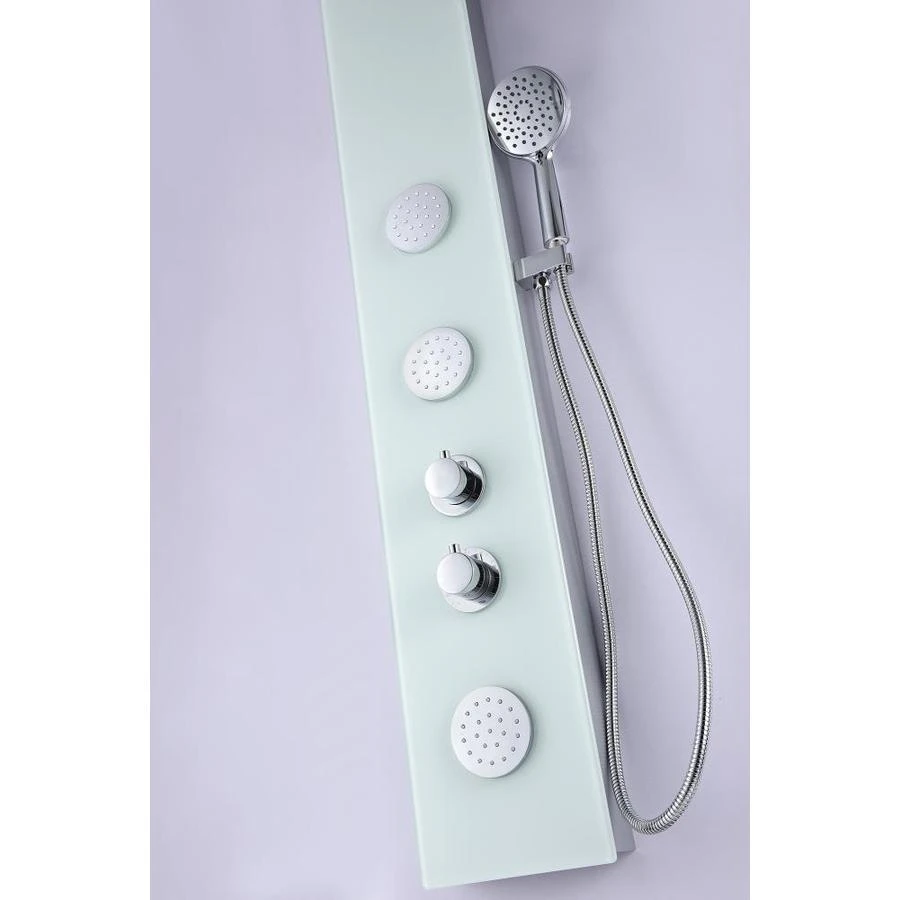 ANZZI Mare White 3-Spray Shower Panel System (Valve Included) 7 ANZZI Mare White 3-Spray Shower Panel System (Valve Included) - Image 7