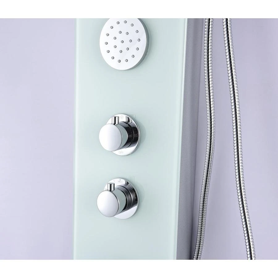 ANZZI Mare White 3-Spray Shower Panel System (Valve Included) 6 ANZZI Mare White 3-Spray Shower Panel System (Valve Included) - Image 6