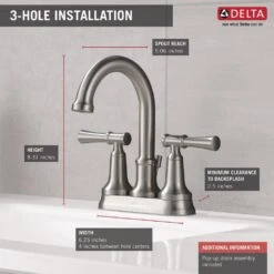 Chamberlain 4 In. Centerset 2-Handle Bathroom Faucet In SpotShield Brushed Nickel 13 Chamberlain 4 In. Centerset 2-Handle Bathroom Faucet In SpotShield Brushed Nickel -Allied Brass Shop 1c4bf7ec42c61f57b679ad82e11a89d8 1800x1800