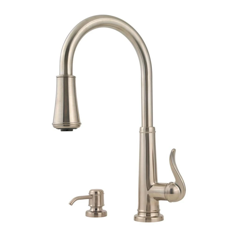 Ashfield Single-Handle Pull-Down Sprayer Kitchen Faucet In Rustic Bronze 10 Ashfield Single-Handle Pull-Down Sprayer Kitchen Faucet In Rustic Bronze - Image 10