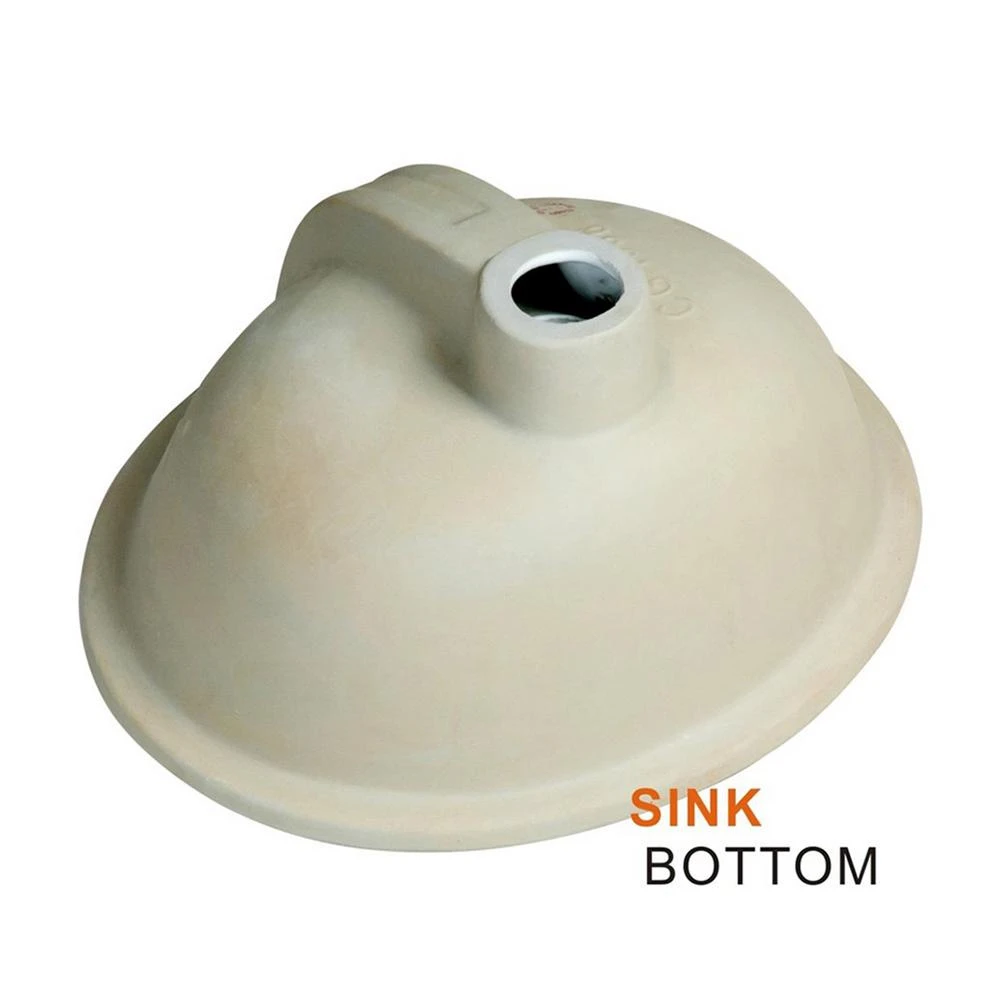 Boyel Living 13 In. X 11 In. Bathroom Ceramic Sink Oval Lavatory Undercounter In White, 5 Boyel Living 13 In. X 11 In. Bathroom Ceramic Sink Oval Lavatory Undercounter In White, - Image 5