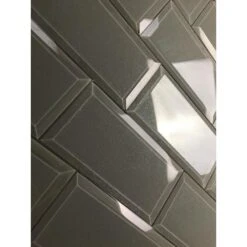 ABOLOS Frosted Elegance White Subway 3 In. X 12 In Glossy Glass Subway Tile (1 Sq. Ft.) -Allied Brass Shop 20edd7d283b9fc5420c6770454d743cc 1800x1800