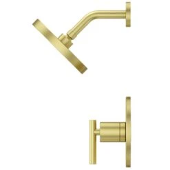 Contempra 1-Handle Shower Faucet Trim In Brushed Gold (Valve Not Included) -Allied Brass Shop 25d63aa421ff2aacf7a3ed59ca048aed 1800x1800