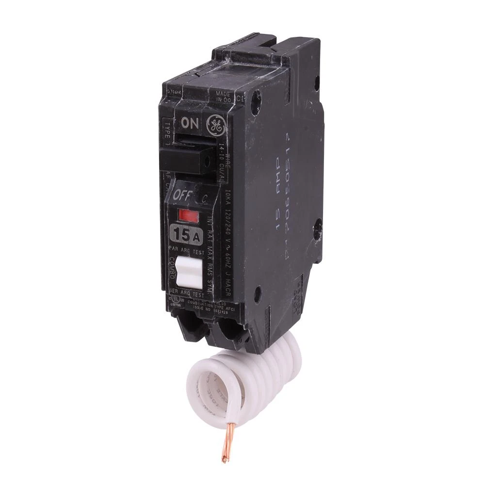 Q-Line 15 Amp Single-Pole Arc Fault Combination Circuit Breaker 1 Q-Line 15 Amp Single-Pole Arc Fault Combination Circuit Breaker