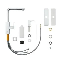 Tallinn Single-Handle Pull-Out Sprayer Kitchen Faucet With Soap Dispenser In StarLight Chrome -Allied Brass Shop 2b38ef93e520a169dc391c192ecb757b 1800x1800