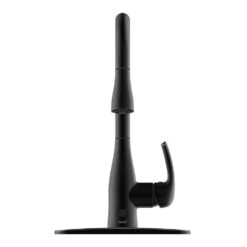 Motion Activated Single-Handle Pull-Down Sprayer Kitchen Faucet In Matte Black