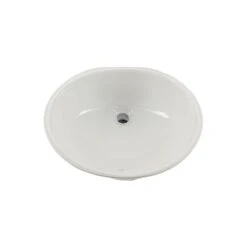 IPT Sink Company Oval Glazed Ceramic Undermount Bathroom Vanity Sink In White -Allied Brass Shop 2c937bb38455e45b9a2ec113dcff38a2 1800x1800