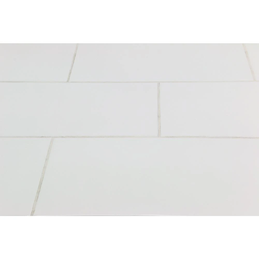 Ivy Hill Tile Essential White 8 In. X 16 In. X 8.5mm Polished Ceramic Wall Tile (25 Pieces / 21.52 Sq. Ft. / Box) 6 Ivy Hill Tile Essential White 8 In. X 16 In. X 8.5mm Polished Ceramic Wall Tile (25 Pieces / 21.52 Sq. Ft. / Box) - Image 6